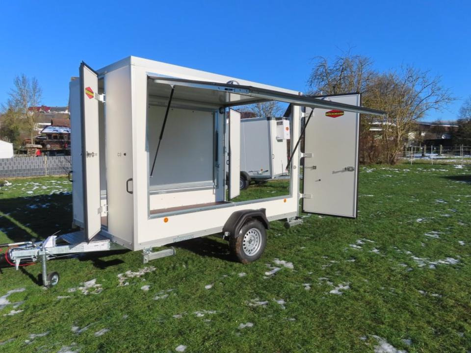 Böckmann Kofferanhänger KT 3018/15 Verkaufsanhänger PKW Anhänger - Roulote bar: foto 2 Böckmann Kofferanhänger KT 3018/15 Verkaufsanhänger PKW Anhänger - Roulote bar: foto 2