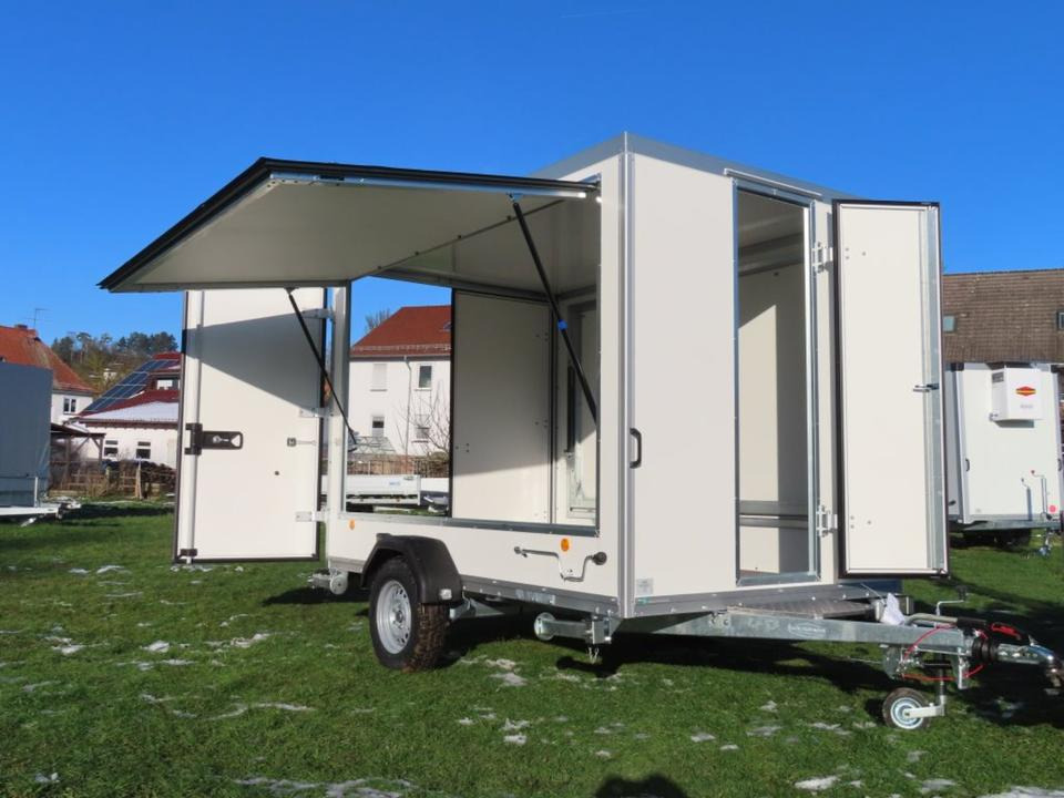 Böckmann Kofferanhänger KT 3018/15 Verkaufsanhänger PKW Anhänger - Roulote bar: foto 5 Böckmann Kofferanhänger KT 3018/15 Verkaufsanhänger PKW Anhänger - Roulote bar: foto 5
