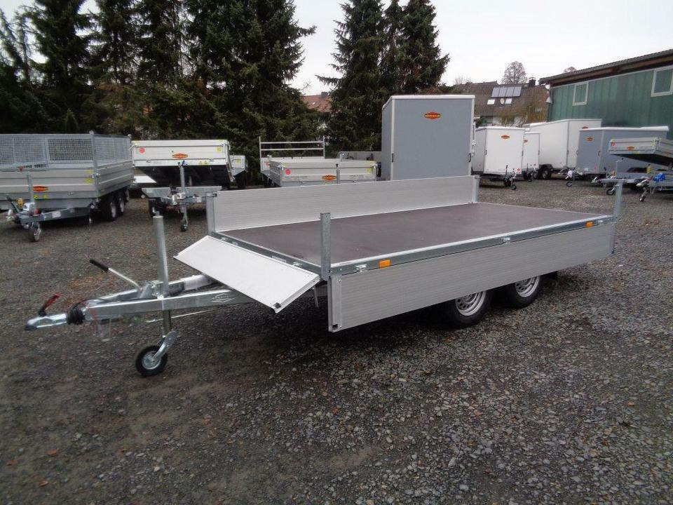 Böckmann PKW-Anhänger , 2,0 to. Hochlader, 100 km/h - Reboque plataforma/ Caixa aberta: foto 4 Böckmann PKW-Anhänger , 2,0 to. Hochlader, 100 km/h - Reboque plataforma/ Caixa aberta: foto 4