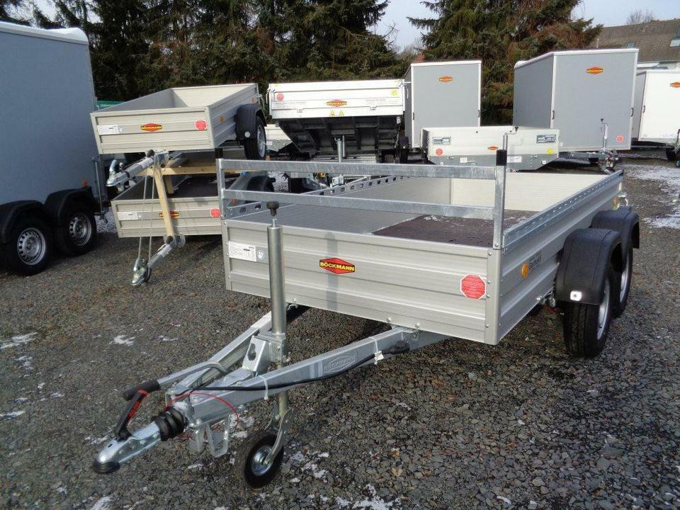 Böckmann PKW-Anhänger, 2000 kg, Tandem - Reboque plataforma/ Caixa aberta: foto 5 Böckmann PKW-Anhänger, 2000 kg, Tandem - Reboque plataforma/ Caixa aberta: foto 5