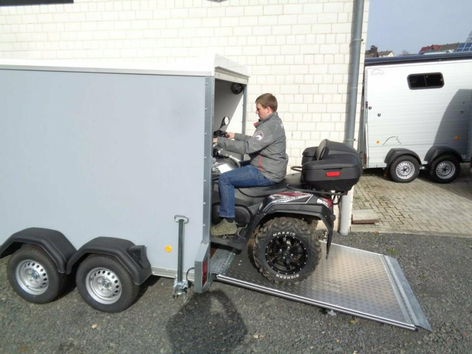 Reboque furgão Böckmann PKW-Anhänger, KT3015/20 M-F, Auffahrrampe, 2,0 to.: foto 11