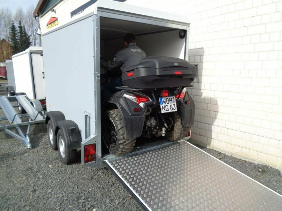 Reboque furgão Böckmann PKW-Anhänger, KT3015/20 M-F, Auffahrrampe, 2,0 to.: foto 6