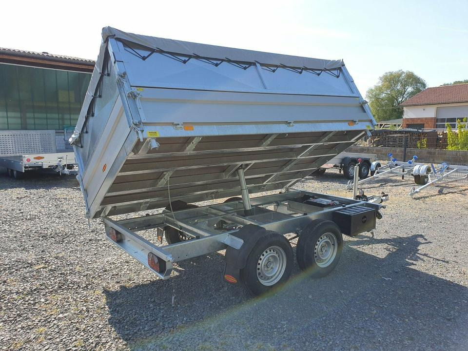 Böckmann PKW-Anhänger Kipper 3,0t Stahlkastenaufsatz - Reboque basculante: foto 5 Böckmann PKW-Anhänger Kipper 3,0t Stahlkastenaufsatz - Reboque basculante: foto 5