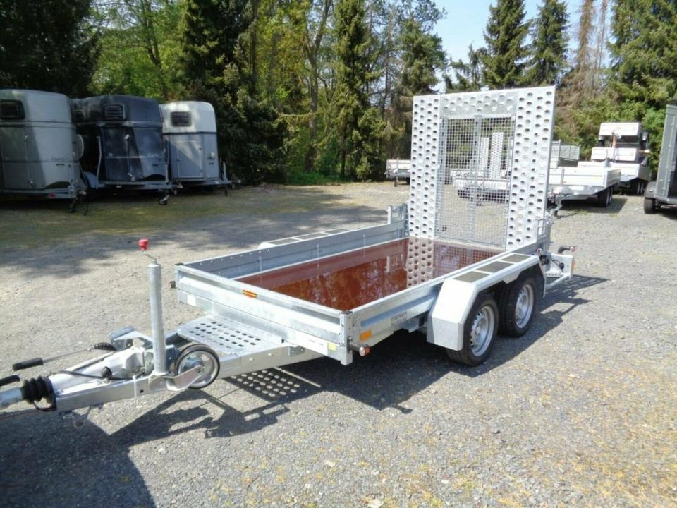 Reboque porta máquinas Böckmann PKW-Anhänger Maschinentransporter Gitteraufsatz 3,5t: foto 9