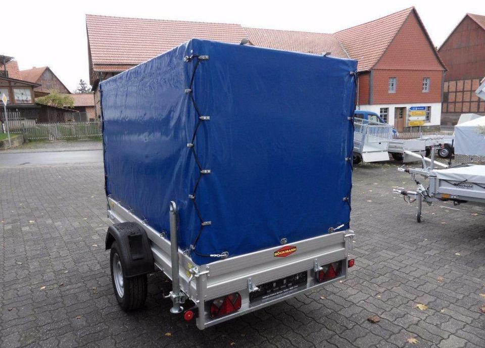Reboque para carros Böckmann PKW-Anhänger Plane Spriegel, 1350 kg, 100 km/h möglich: foto 13