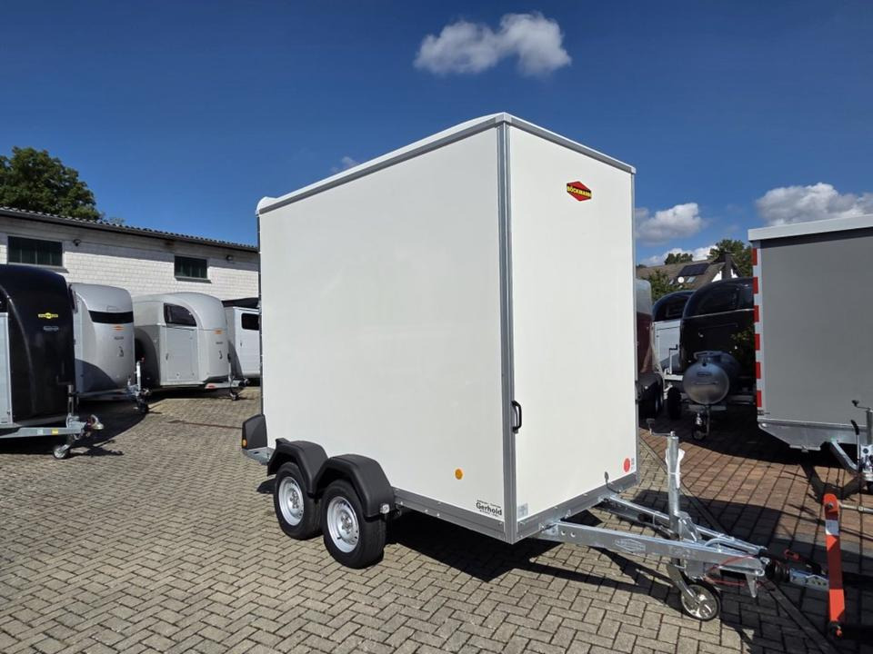 Kofferanhänger PKW-Anhänger Böckmann KT 3015/27 Innenhöhe 2400mm - Reboque furgão: foto 1 Kofferanhänger PKW-Anhänger Böckmann KT 3015/27 Innenhöhe 2400mm - Reboque furgão: foto 1
