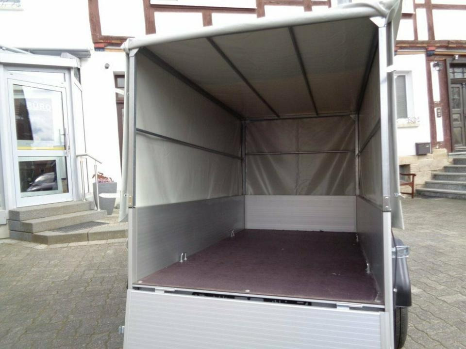 Reboque para carros Pkw Anhänger, 750 kg, Alu Plane und Spriegel 100 km/h: foto 9