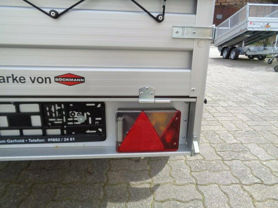 Reboque para carros Pkw Anhänger, 750 kg, Alu Plane und Spriegel 100 km/h: foto 7