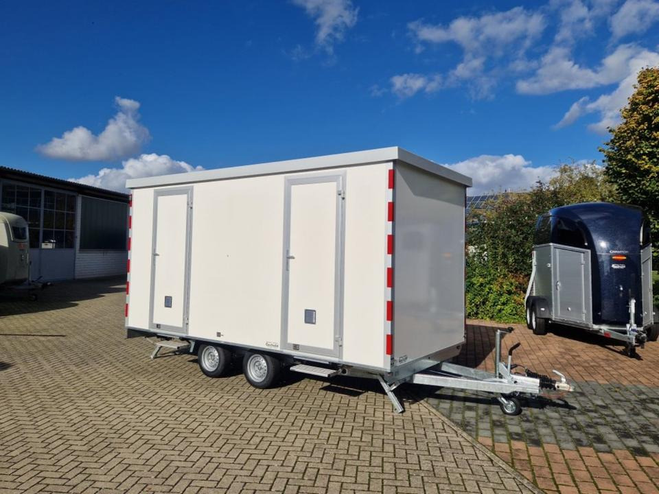Toilettenwagen Sanitär-Anhänger WC Wagen 3xD, 1xH+3U - Casa contentor, Reboque: foto 2 Toilettenwagen Sanitär-Anhänger WC Wagen 3xD, 1xH+3U - Casa contentor, Reboque: foto 2