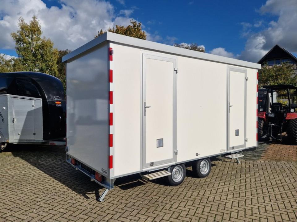 Toilettenwagen Sanitär-Anhänger WC Wagen 3xD, 1xH+3U - Casa contentor, Reboque: foto 3 Toilettenwagen Sanitär-Anhänger WC Wagen 3xD, 1xH+3U - Casa contentor, Reboque: foto 3