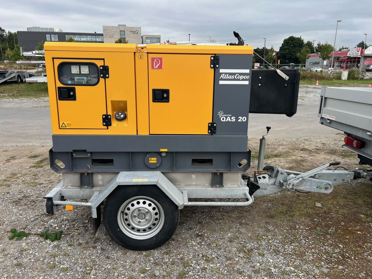 IBERICA Atlas Copco Stromerzeuger QAS20 (20kVA/1 - Reboque para carros: foto 3 IBERICA Atlas Copco Stromerzeuger QAS20 (20kVA/1 - Reboque para carros: foto 3