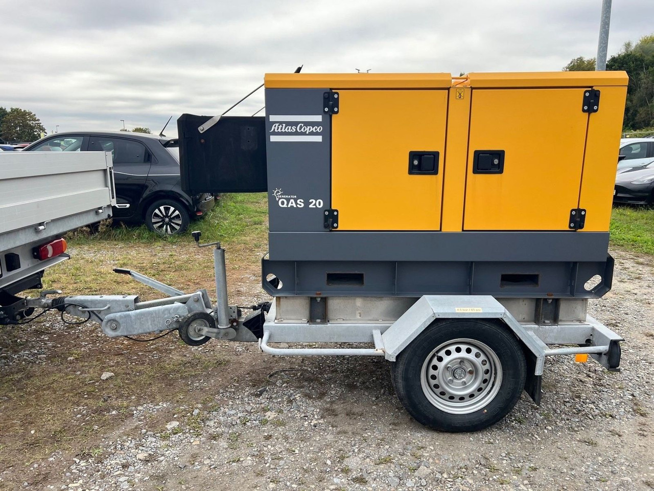 IBERICA Atlas Copco Stromerzeuger QAS20 (20kVA/1 - Reboque para carros: foto 2 IBERICA Atlas Copco Stromerzeuger QAS20 (20kVA/1 - Reboque para carros: foto 2