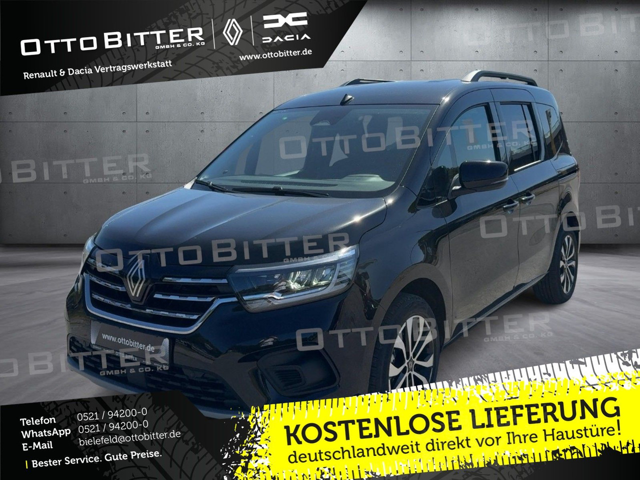 Renault Kangoo Techno TCe130 EDC SITZH/ALU/ALU/EASY-LINK - Furgão de passageiros: foto 1 Renault Kangoo Techno TCe130 EDC SITZH/ALU/ALU/EASY-LINK - Furgão de passageiros: foto 1