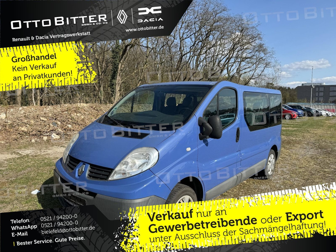 Renault Trafic Combi dCi90 L1H1 9-Sitzer - Furgão de passageiros: foto 1 Renault Trafic Combi dCi90 L1H1 9-Sitzer - Furgão de passageiros: foto 1