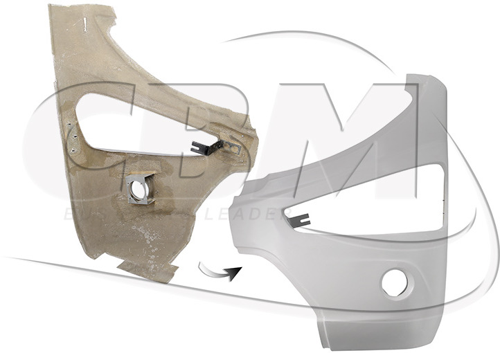 CBM FRONT LEFT BUMPER - WABCO (9254394017) - Para-choque de Ônibus: foto 1 CBM FRONT LEFT BUMPER - WABCO (9254394017) - Para-choque de Ônibus: foto 1