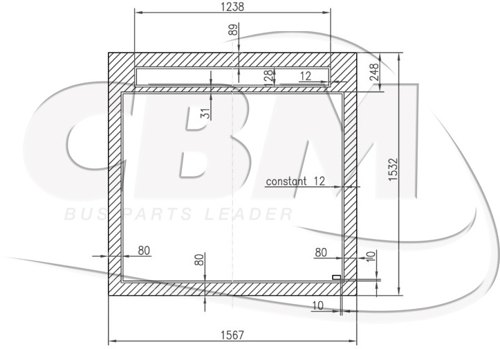 CBM OEM SIDE BAY WINDOW WITH DISPLAY - MANN FILTRE (ZR902) - Porta e peças de Ônibus: foto 1 CBM OEM SIDE BAY WINDOW WITH DISPLAY - MANN FILTRE (ZR902) - Porta e peças de Ônibus: foto 1