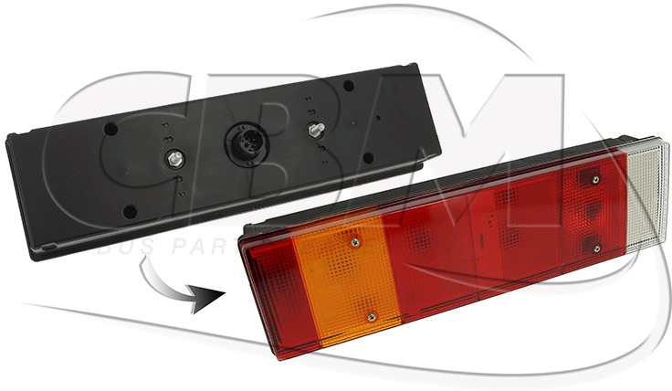 IVECO 6 FUNCTIONS REAR LIGHT - IRISBUS - IVECO - RVI VANHOOL (5010206065 | 660734460) - Farol traseiros de Ônibus: foto 1 IVECO 6 FUNCTIONS REAR LIGHT - IRISBUS - IVECO - RVI VANHOOL (5010206065 | 660734460) - Farol traseiros de Ônibus: foto 1