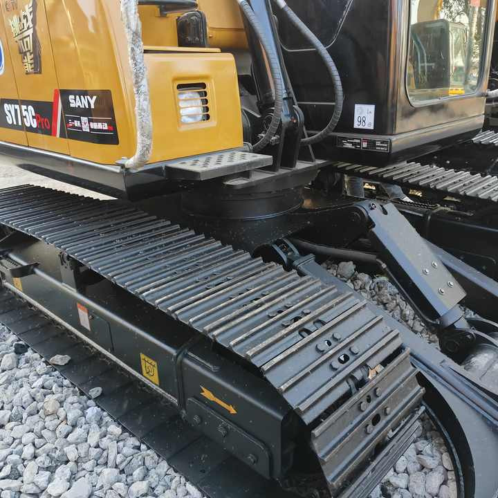 China Brand Used Sany Sy75c Mini Excavator 6ton Crawler Earth Digger Machine for Sale - Mini escavadeira: foto 3 China Brand Used Sany Sy75c Mini Excavator 6ton Crawler Earth Digger Machine for Sale - Mini escavadeira: foto 3