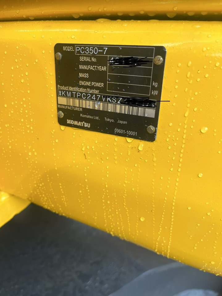 Escavadora de rastos Komatsu pc350-7: foto 25 Escavadora de rastos Komatsu pc350-7: foto 25