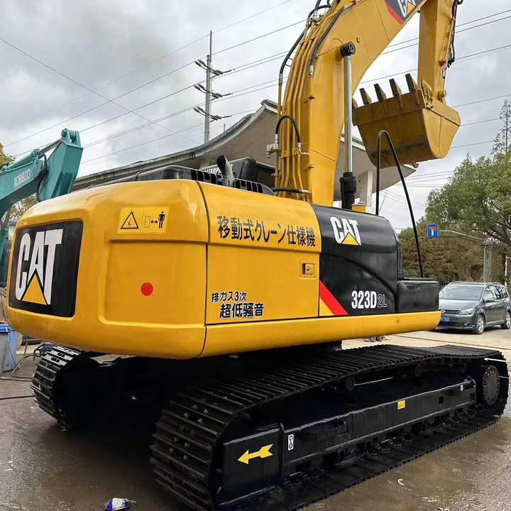 Used Digger CAT 323D2L Construction Machinery Construction Digger Used CAT 323D2L Cheap Excavator - Escavadora de rastos: foto 1 Used Digger CAT 323D2L Construction Machinery Construction Digger Used CAT 323D2L Cheap Excavator - Escavadora de rastos: foto 1