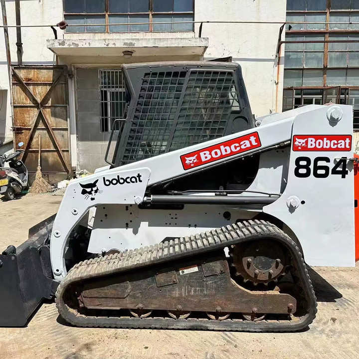 Used Heavy Construction Equipment Crawler bobcat T864 Second Hand Smaller Skid Steers Used Machine for Sale - Mini carregadeira: foto 1 Used Heavy Construction Equipment Crawler bobcat T864 Second Hand Smaller Skid Steers Used Machine for Sale - Mini carregadeira: foto 1
