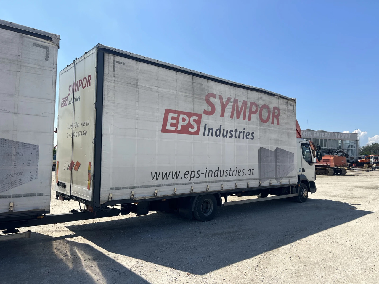 Daf Fa 7.85м., Euro5, Щора, Композиция, Mega, Внос - Caminhão com lona: foto 4 Daf Fa 7.85м., Euro5, Щора, Композиция, Mega, Внос - Caminhão com lona: foto 4