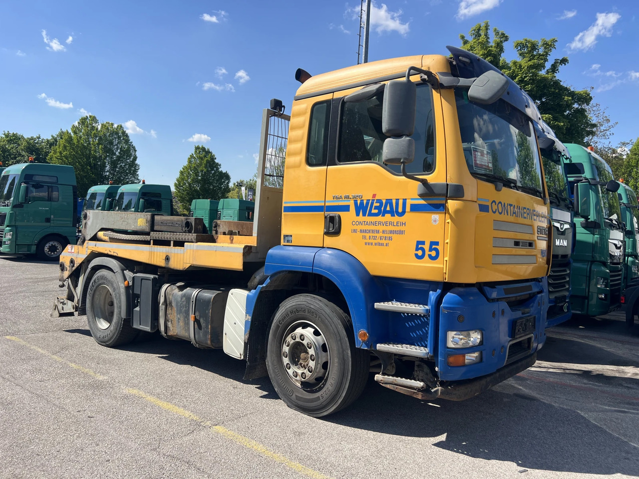 Man Tga 18.320, Контейноровоз, Нов внос - Caminhão multibenne: foto 5 Man Tga 18.320, Контейноровоз, Нов внос - Caminhão multibenne: foto 5