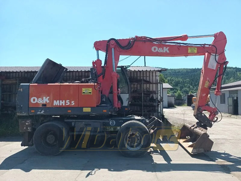 O&K MH5.5 - Escavadeira de rodas: foto 2 O&K MH5.5 - Escavadeira de rodas: foto 2