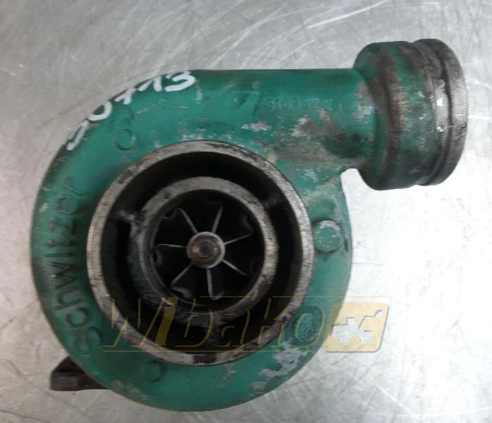 Schwitzer D6D 316952E - Turbocompressor de Máquina de construção: foto 1 Schwitzer D6D 316952E - Turbocompressor de Máquina de construção: foto 1