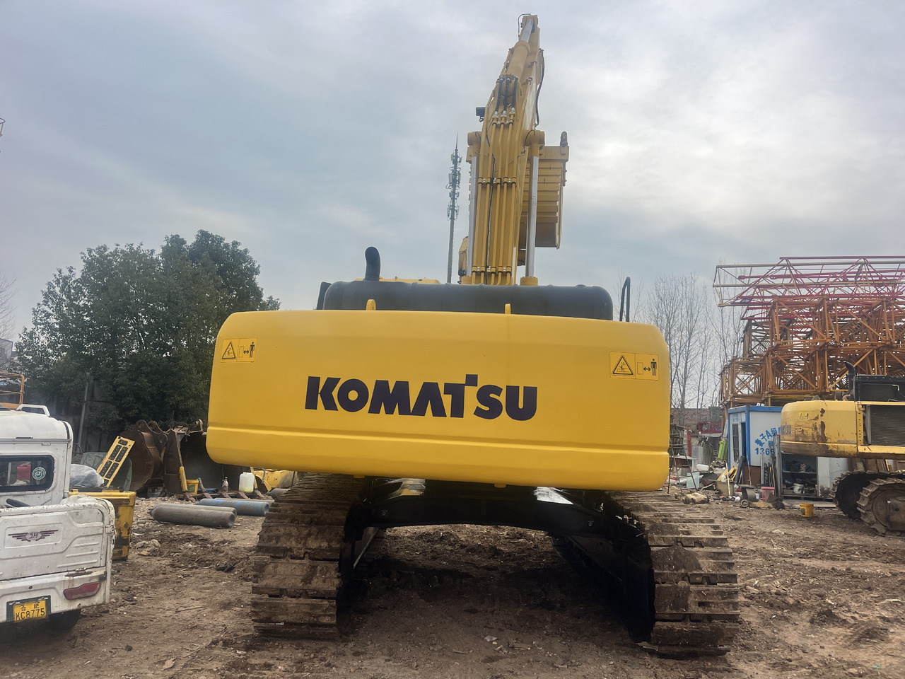 Máquina de construção KOMATSU Crawler excavator Second-hand Excavator Komatsu PC 450-7for Sale-------Good Condition: foto 4