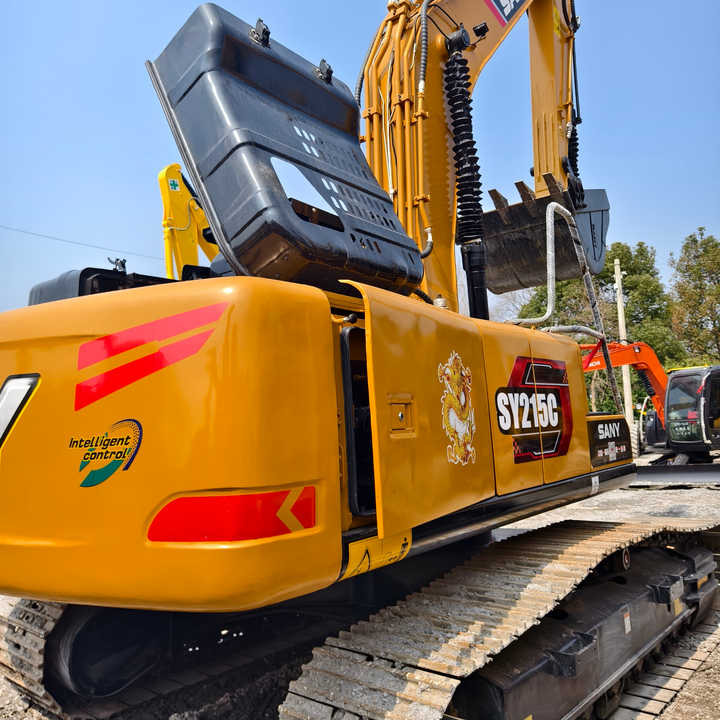 USED SANY 215C Excavator 20tons Excavator with Good Condition for Sale - Escavadora de rastos: foto 1 USED SANY 215C Excavator 20tons Excavator with Good Condition for Sale - Escavadora de rastos: foto 1