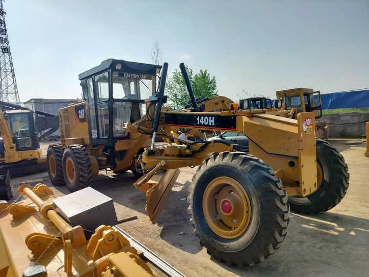 Motoniveladora Used CAT 140H Motor Grader  From Japan with Excellent Performance Caterpillar 140h in Good Condition for Sale: foto 6