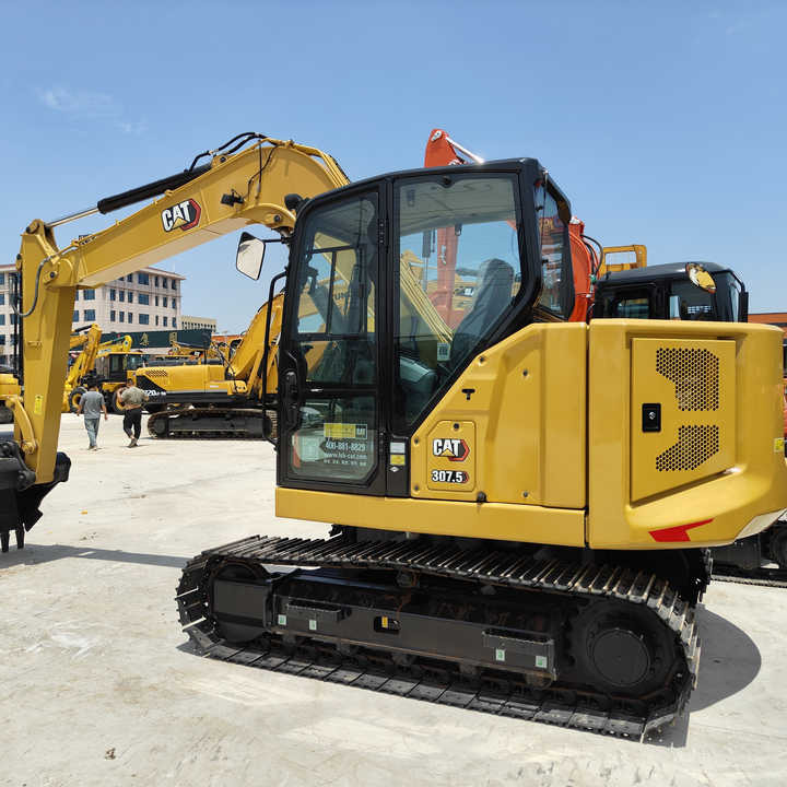 Used Mini Caterpillar 307.5 Excavator in High Quality for Sale - Mini escavadeira: foto 1 Used Mini Caterpillar 307.5 Excavator in High Quality for Sale - Mini escavadeira: foto 1
