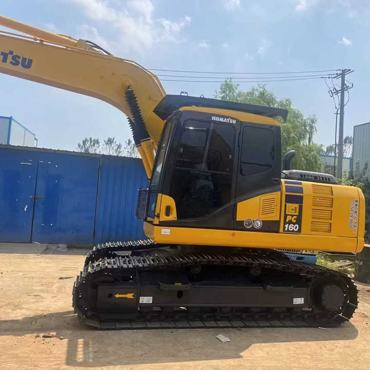 Used komatsu Pc160-7 Crawler Excavator Japan Original 16 Ton komatsu Crawler Excavator Construction Machine for Sale - Escavadora de rastos: foto 1 Used komatsu Pc160-7 Crawler Excavator Japan Original 16 Ton komatsu Crawler Excavator Construction Machine for Sale - Escavadora de rastos: foto 1