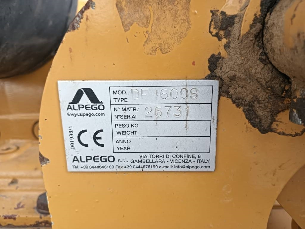 Alpego DF600 - Fresa agrícola: foto 4 Alpego DF600 - Fresa agrícola: foto 4