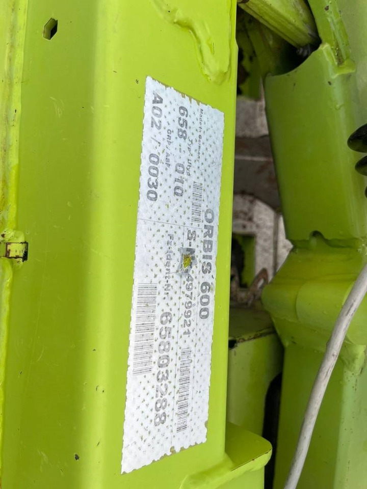 Claas Orbis 600 - Máquina para produção de feno: foto 4 Claas Orbis 600 - Máquina para produção de feno: foto 4