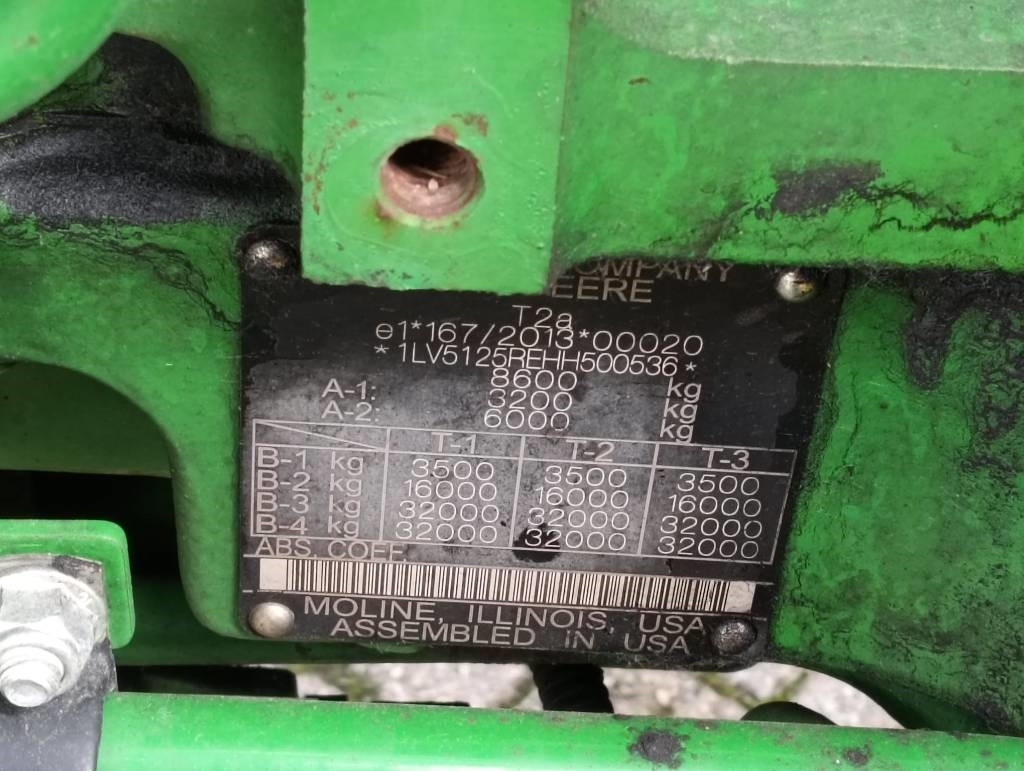 John Deere 5125 R - Trator: foto 3 John Deere 5125 R - Trator: foto 3