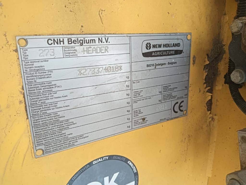 New Holland PICK UP 3 MT  - Máquina para produção de feno: foto 3 New Holland PICK UP 3 MT  - Máquina para produção de feno: foto 3