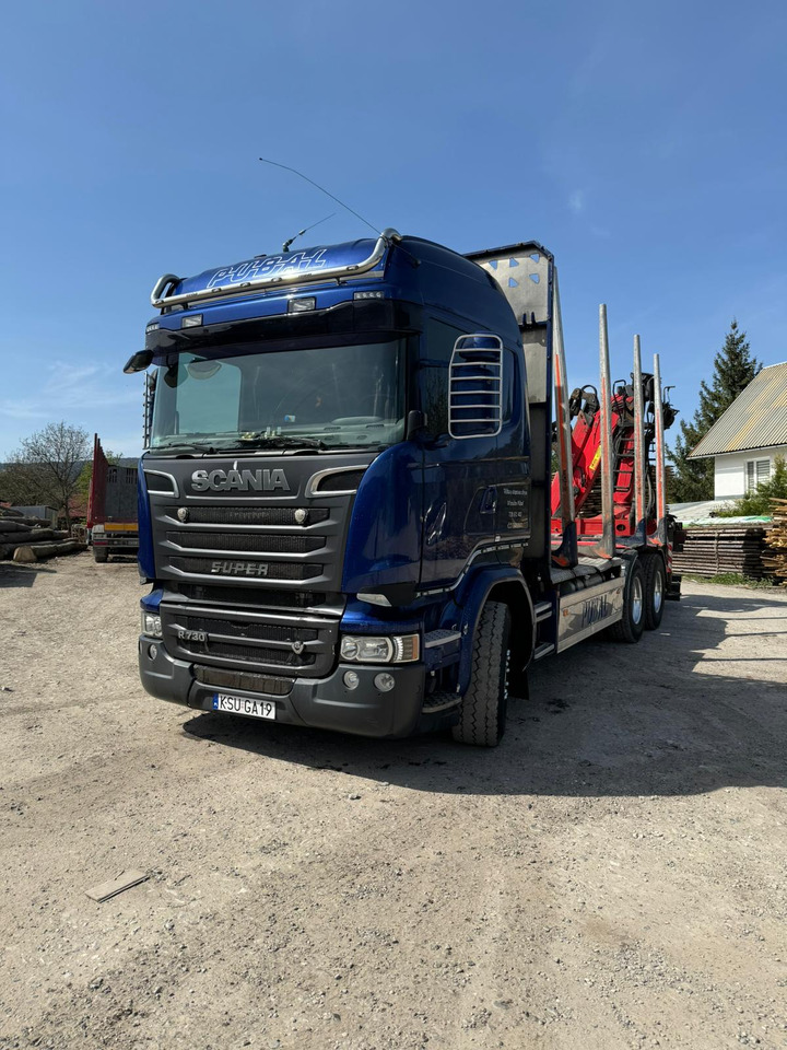 SCANIA R730 - Caminhão florestal, Caminhão grua: foto 1 SCANIA R730 - Caminhão florestal, Caminhão grua: foto 1