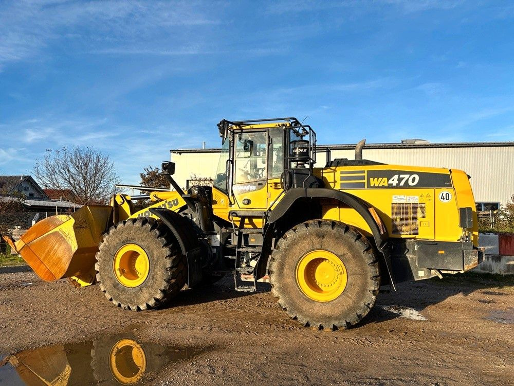 Komatsu WA470-8E0 Joystick-Lenkung ECSS - Carregadeira de rodas: foto 1 Komatsu WA470-8E0 Joystick-Lenkung ECSS - Carregadeira de rodas: foto 1