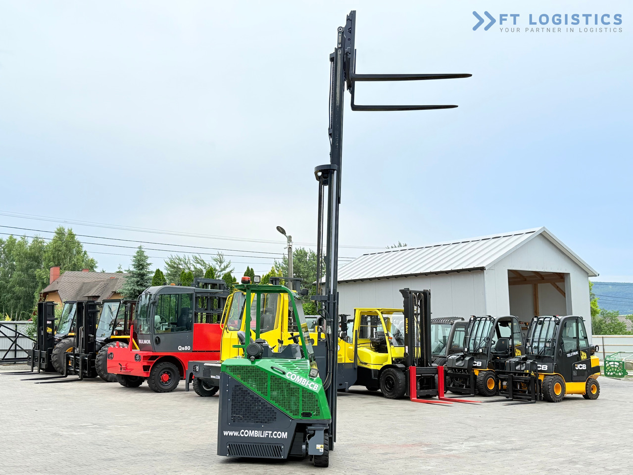 Empilhador de 4 vias nuevo COMBILIFT CB3000 / DIESEL / TRIPLEX 4900MM / FREE LIFT / SIDESHIFT / FORK POSITIONER / 1500MM FORKS / LIKE NEW: foto 37