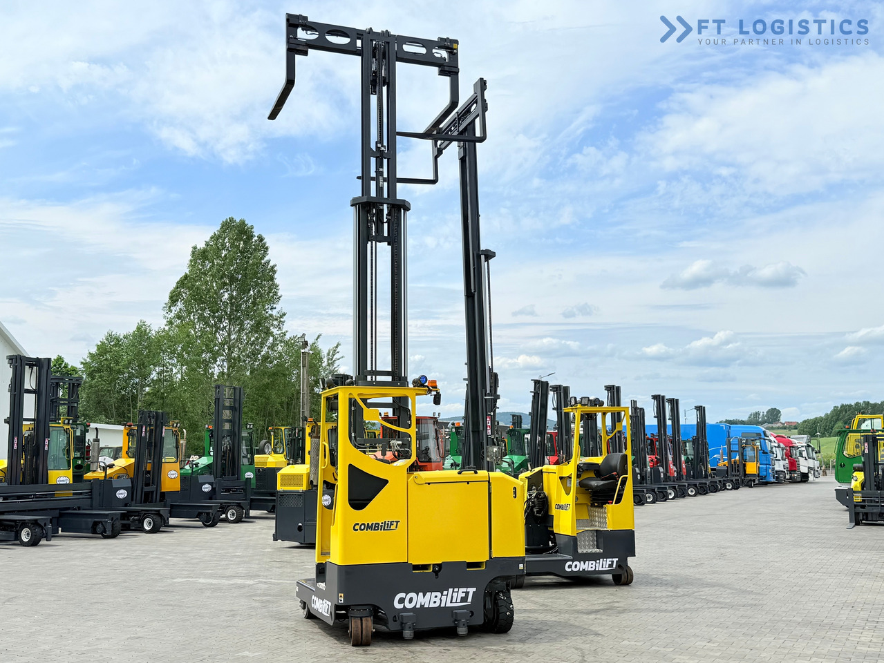 Empilhador de 4 vias nuevo COMBILIFT MR / ELECTRIC / TRIPLEX – 6000MM / FULL FREE LIFT / WIDE POSITIONER / FORK SIDESHIFT / ONLY 1400 HOURS / LIKE NEW [ Copy ] [ Copy ]: foto 35