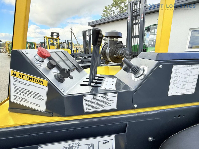 Empilhador de 4 vias Combilift C3000CB / GAS / TRIPLEX 4900MM / FREE LIFT / FORK POSITIONER / SIDE SHIFT / EXCELLENT CONDITION / Wide range of four-way and sid: foto 17