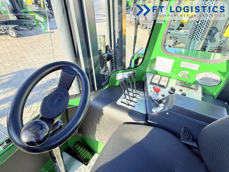 Empilhador de 4 vias Combilift C5000L | GAS | DUPLEX 4100MM | FORK POSITIONER | FULL CABIN | FREE LIFT | PERFECT CONDITION | A wide range of four-way and side-: foto 12