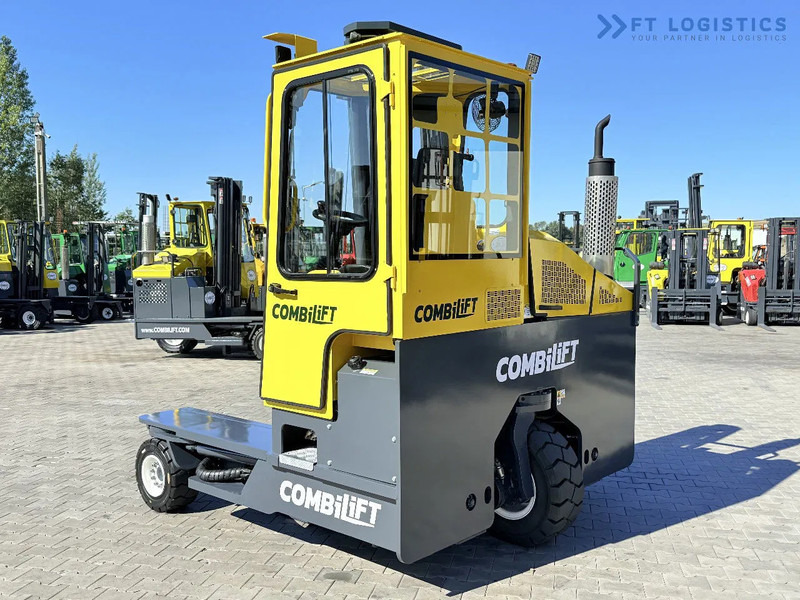 Empilhador de 4 vias Combilift Combilift FOUR-WAY MULTIDIRECTIONAL FORKLIFT C4000 / DIESEL / DUPLEX 4100MM / ONLY 2888 HOURS / FORK POSITIONER / FULL CABIN – H: foto 10