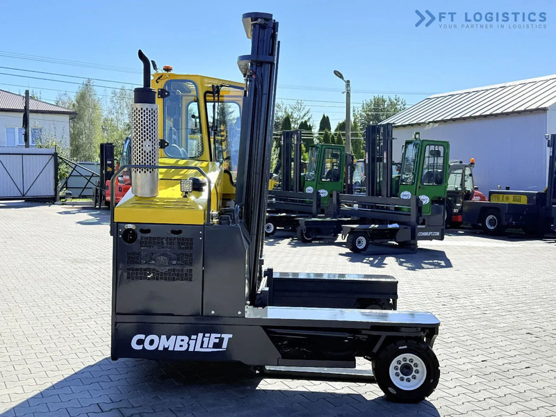 Empilhador de 4 vias Combilift Combilift FOUR-WAY MULTIDIRECTIONAL FORKLIFT C4000 / DIESEL / DUPLEX 4100MM / ONLY 2888 HOURS / FORK POSITIONER / FULL CABIN – H: foto 7