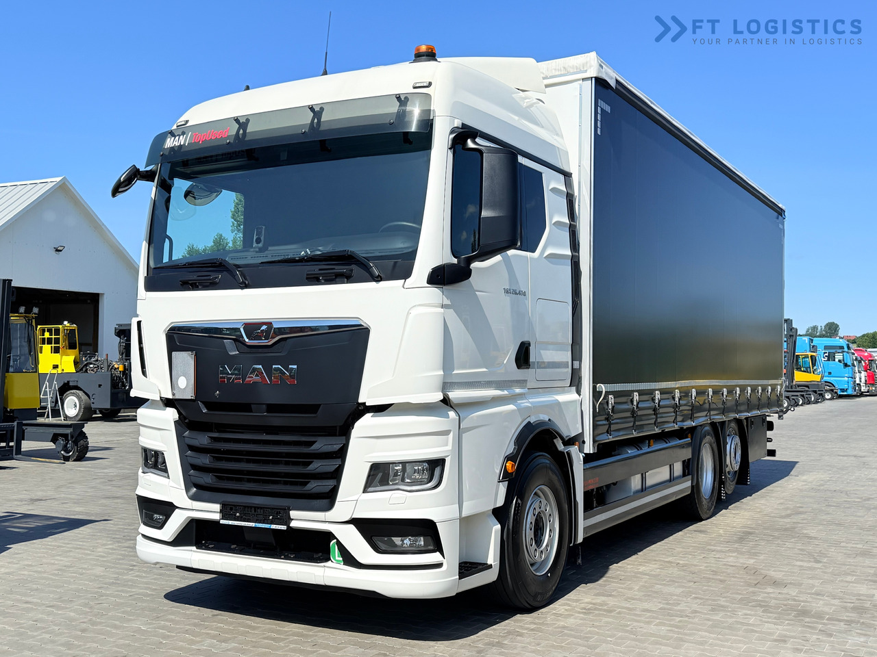MAN TGX 26.470 / 19 Pallets / Steering Axle / 15 Ton Payload / Retarder / Excellent Condition - Caminhão com lona: foto 4 MAN TGX 26.470 / 19 Pallets / Steering Axle / 15 Ton Payload / Retarder / Excellent Condition - Caminhão com lona: foto 4
