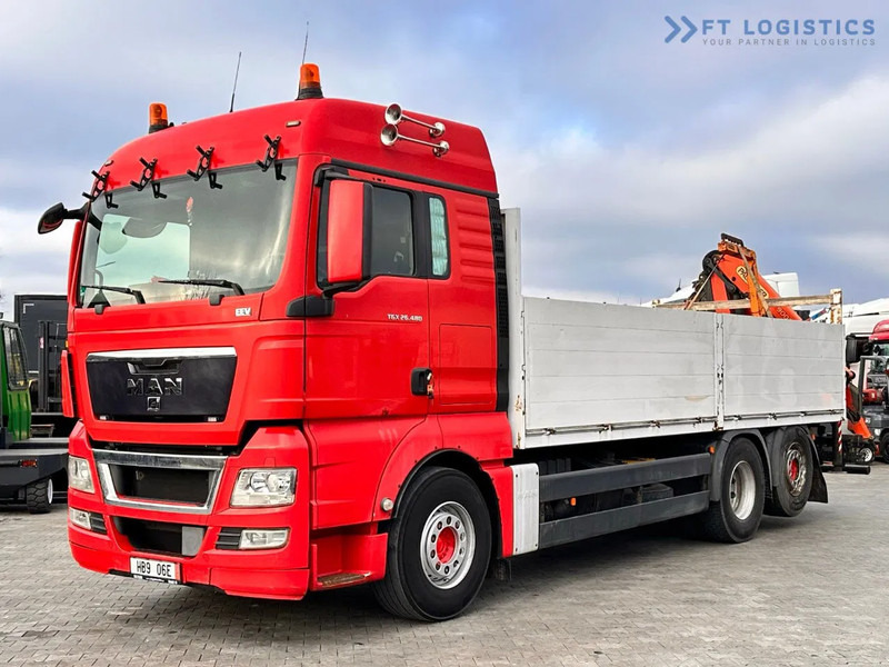 MAN TGX 26.480 Ciężarówka burtowa MAN TGX 26.480 6X2 / PALFINGER PK9002-EH B Crane / 80% Michelin Tire Dodać do ulubionych - Caminhão grua: foto 4 MAN TGX 26.480 Ciężarówka burtowa MAN TGX 26.480 6X2 / PALFINGER PK9002-EH B Crane / 80% Michelin Tire Dodać do ulubionych - Caminhão grua: foto 4