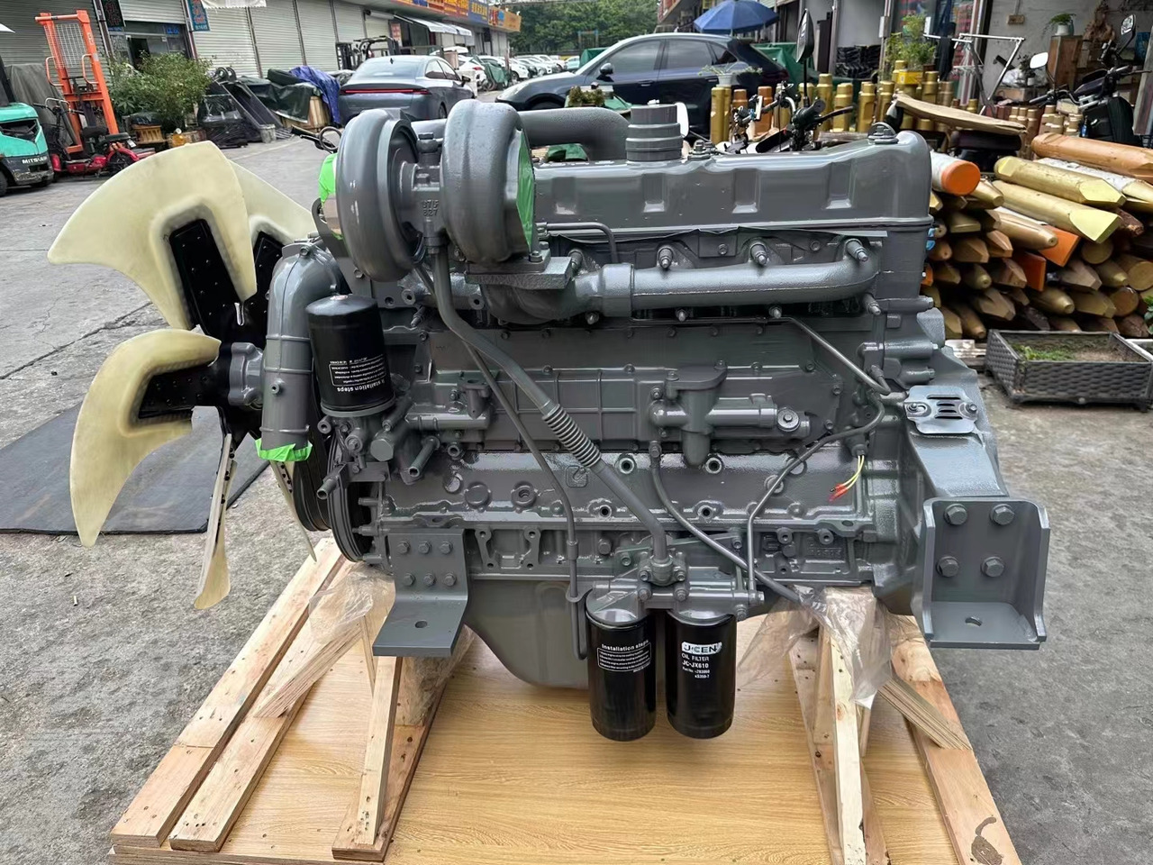 ISUZU 6SD1 - Motor de Caminhão transportador de contêineres/ Caixa móvel: foto 3 ISUZU 6SD1 - Motor de Caminhão transportador de contêineres/ Caixa móvel: foto 3