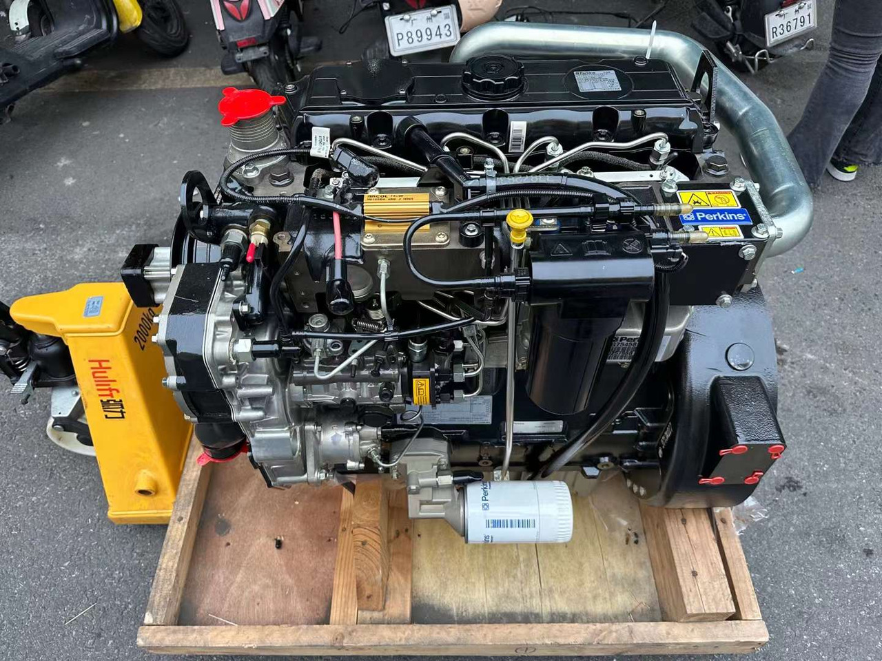 Motor de Escavadeira PERKINS 1104C-44T: foto 6